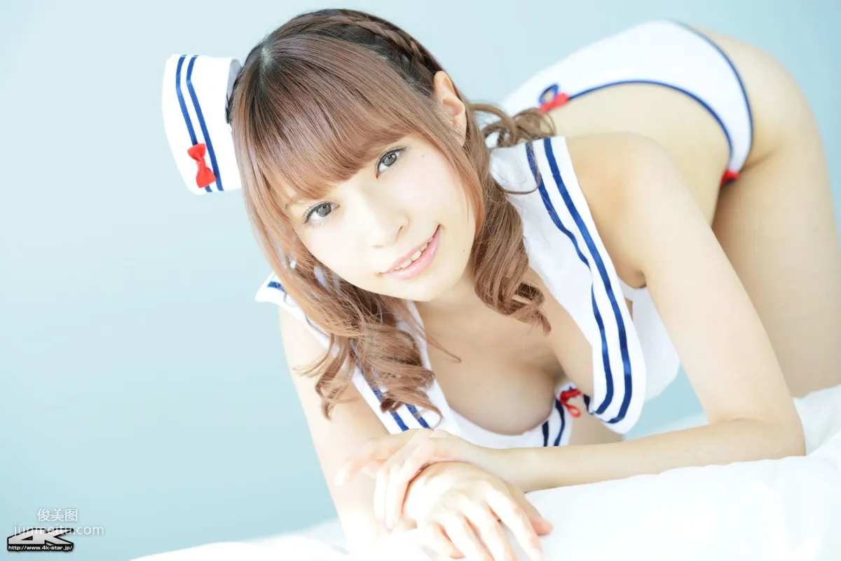 [4K-STAR] NO.00311 Swim Suits, Navy Uniform Swimsuit, Photo Set photo 65