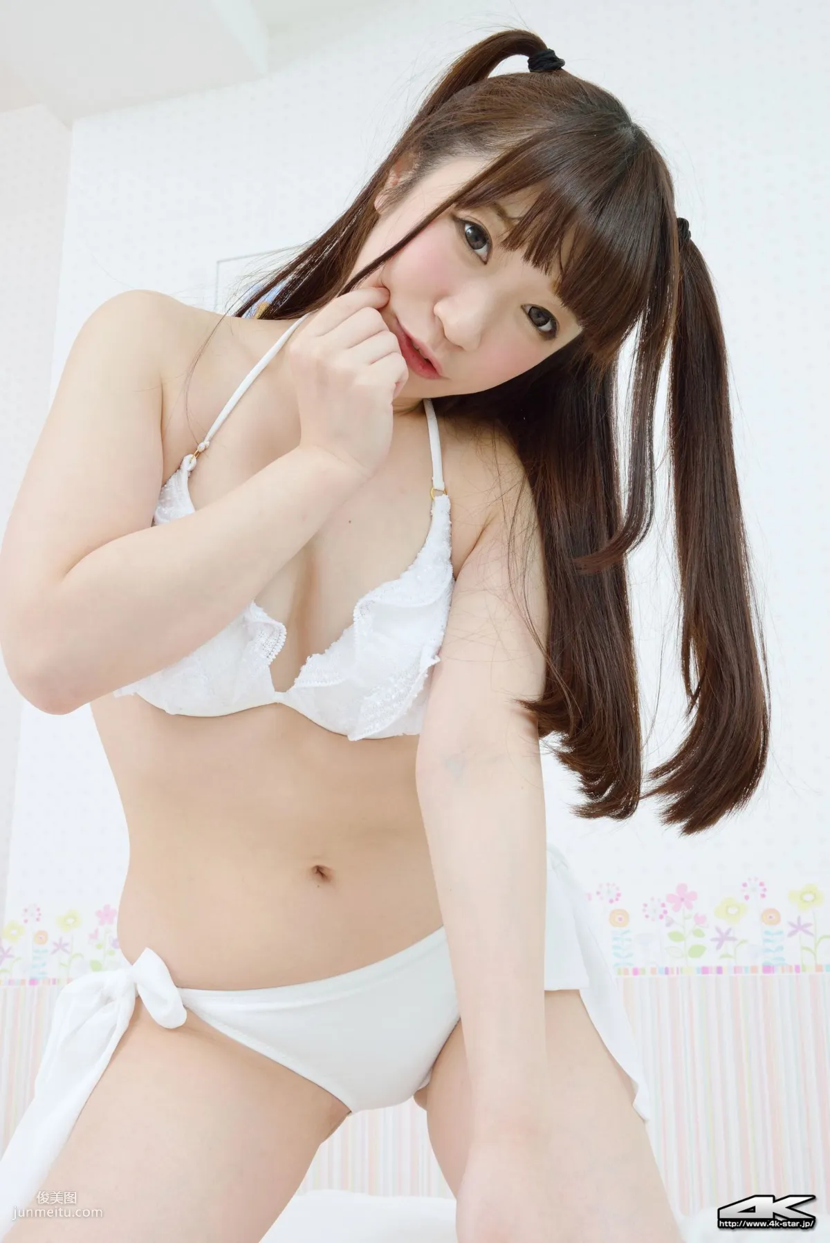 [4K-STAR] NO.00293 Tsukishiro Yusa Swim Suits Twin-Tail Girl Photo Set photo 18