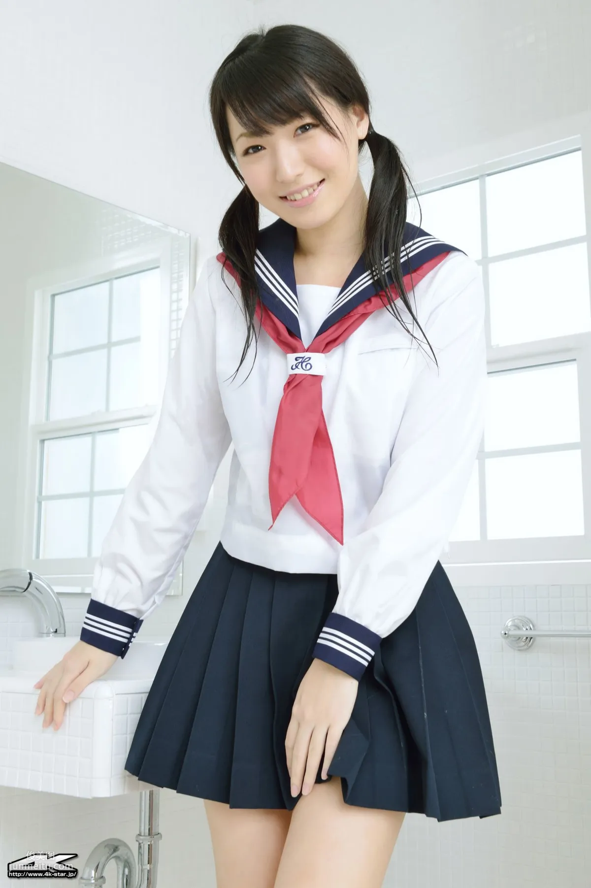 [4K-STAR] NO.00271 松下美保 「セーラー服」JK制服 寫真集 4