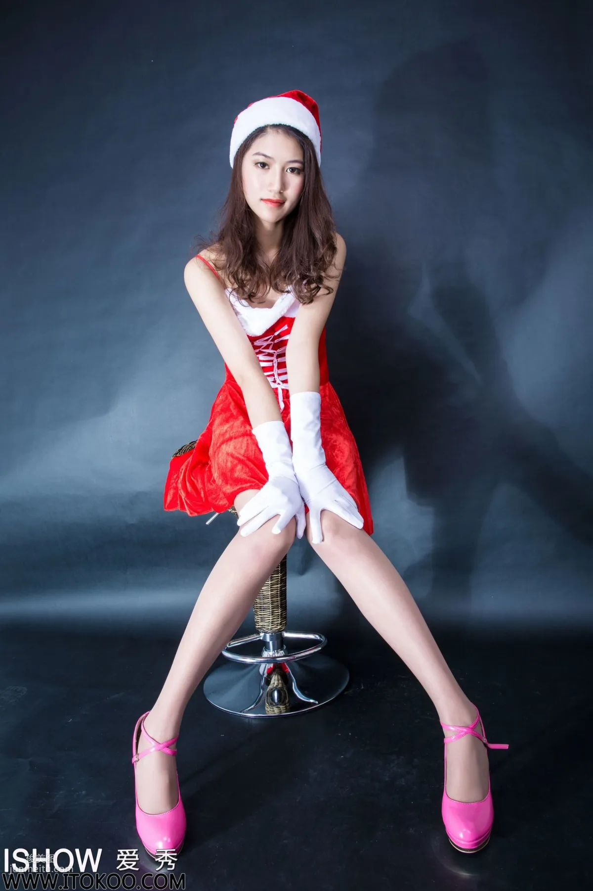 [ISHOW] NO.022 Ke Er, Christmas Special Feature Photo Set photo 28