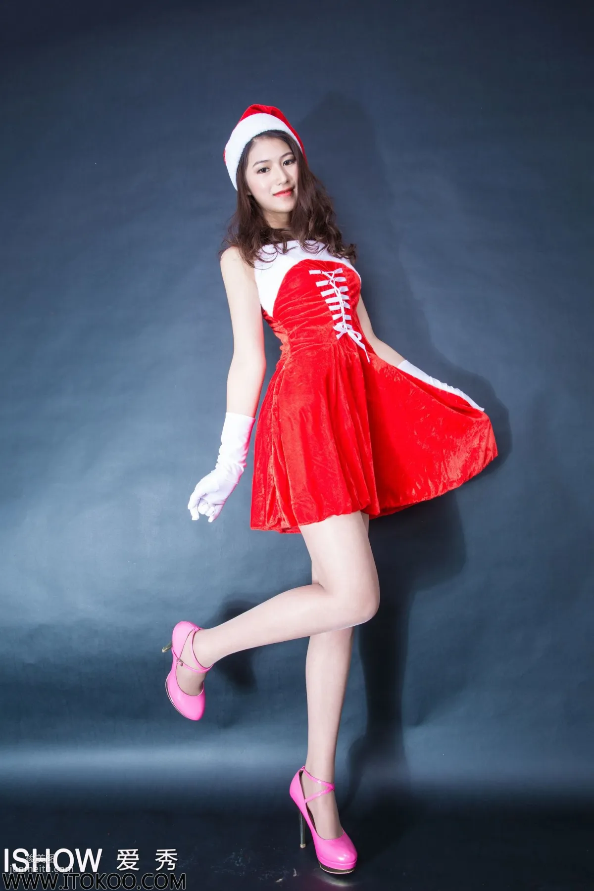 [ISHOW] NO.022 Ke Er, Christmas Special Feature Photo Set photo 22