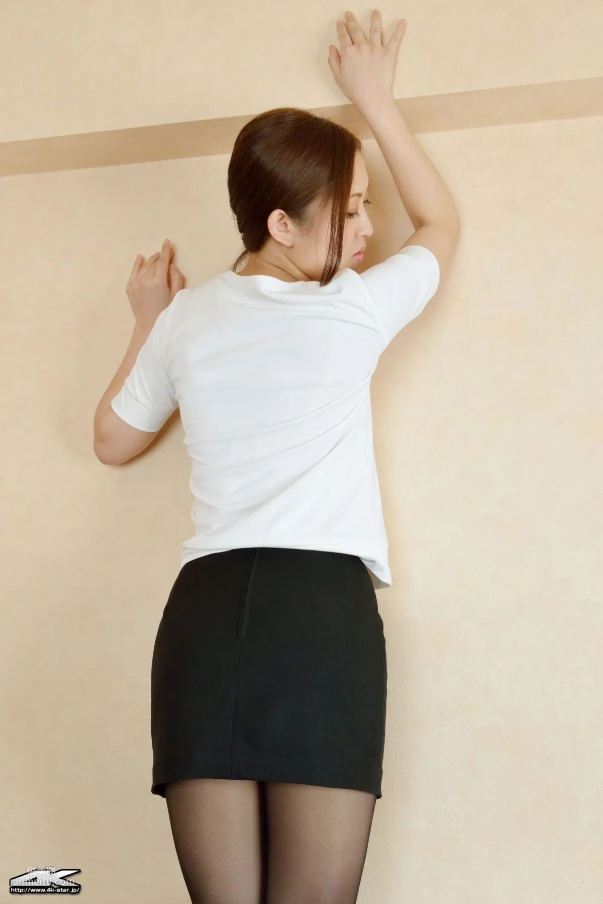 [4K-STAR] NO.00330 藍澤瑠璃 Office Lady 黑丝OL 写真集81