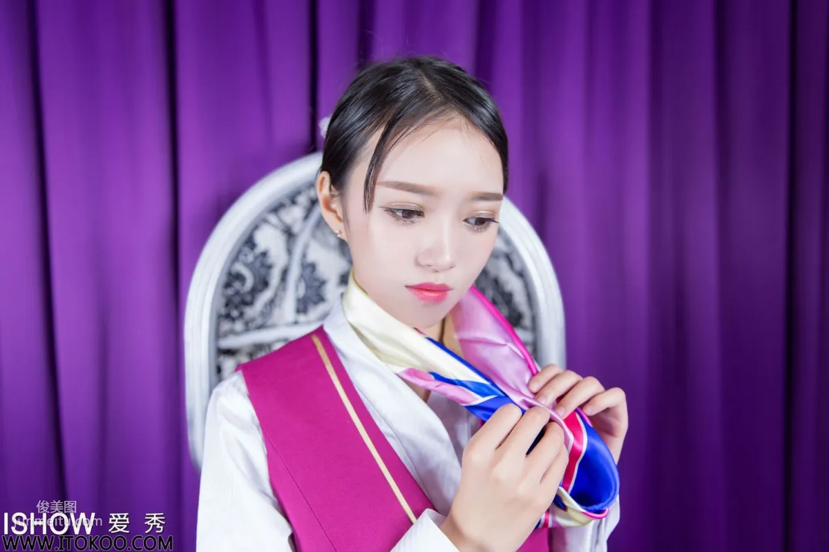 馨雅Adela《南航空姐》 [ISHOW爱秀] NO.092 写真集36