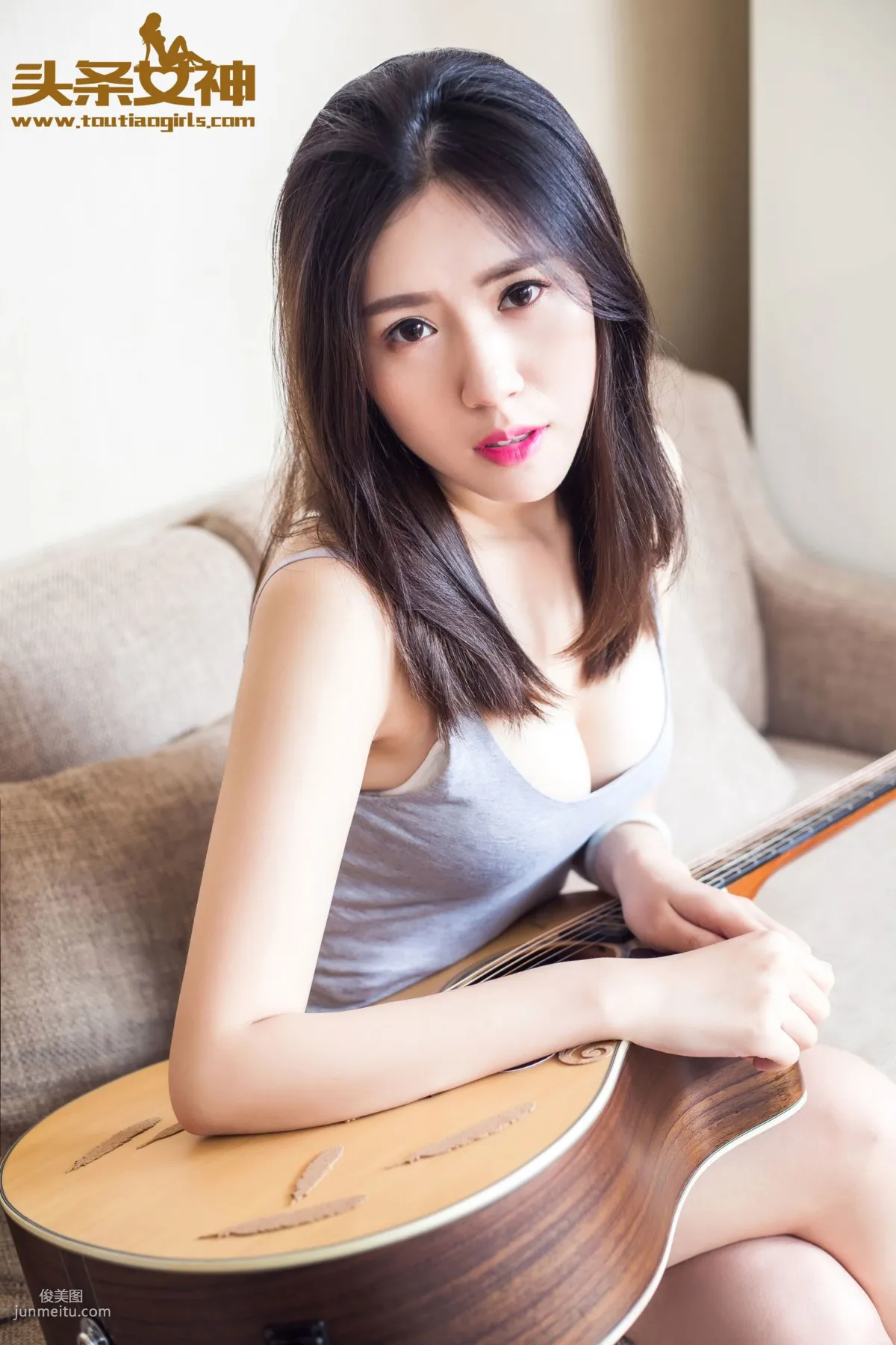 筱溪《脈脈含情》 [頭條女神] 寫真集 4
