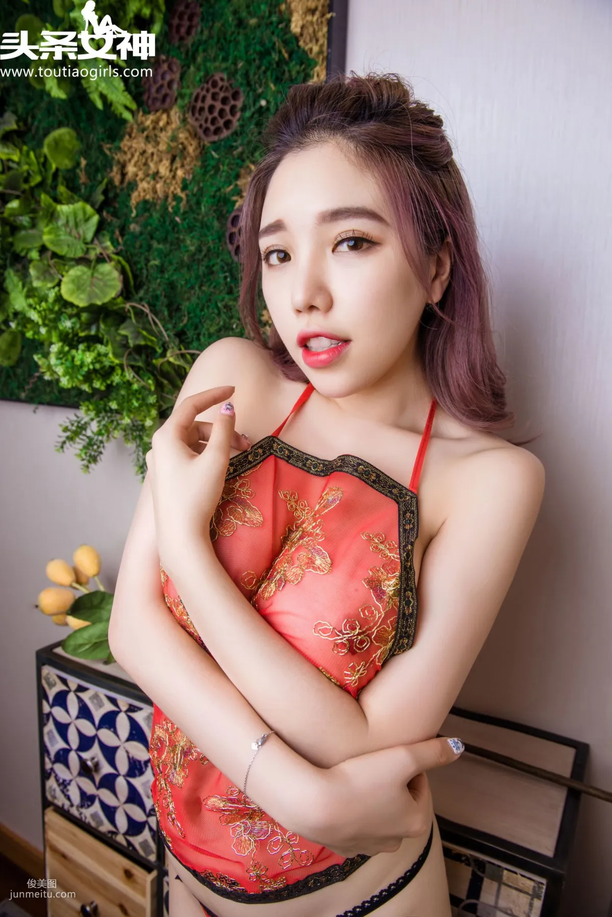 妮小妖《絕色美人圖》 [頭條女神] 寫真集 4