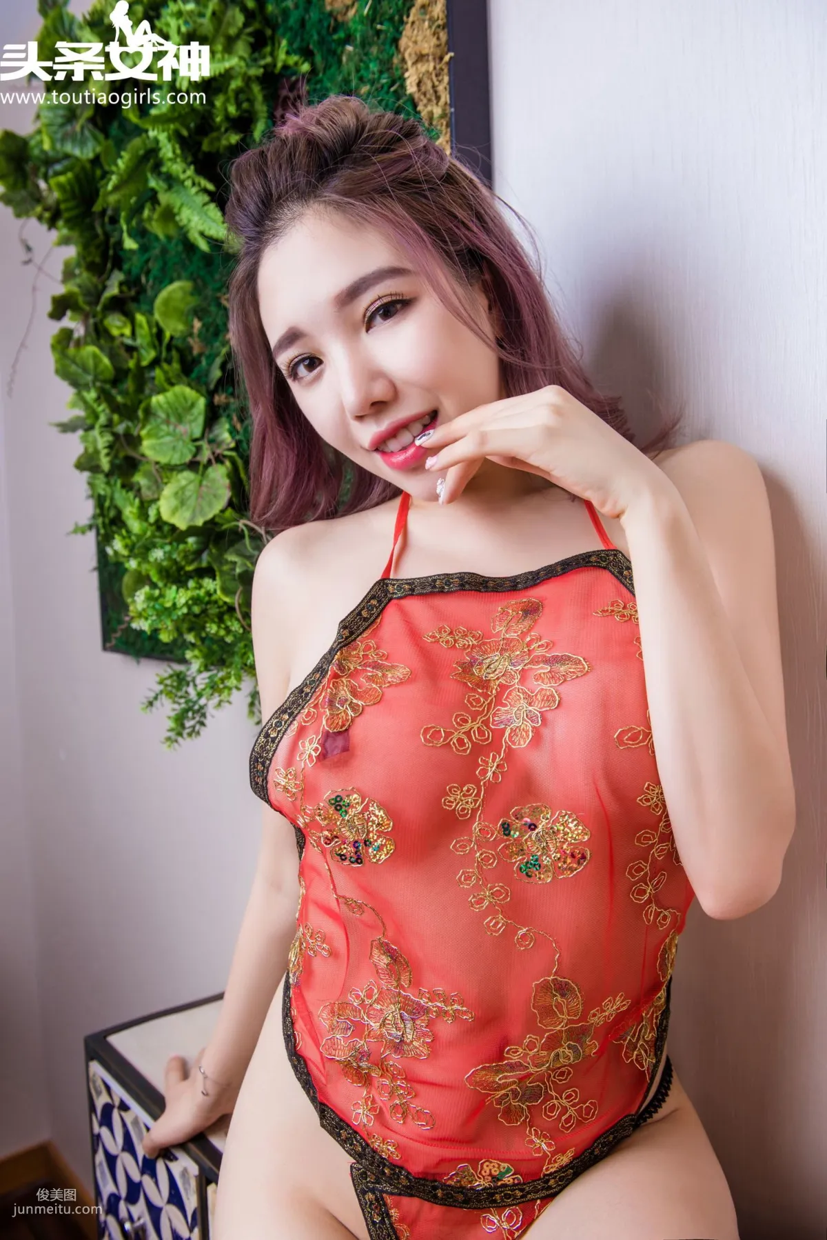 妮小妖《絕色美人圖》 [頭條女神] 寫真集 10