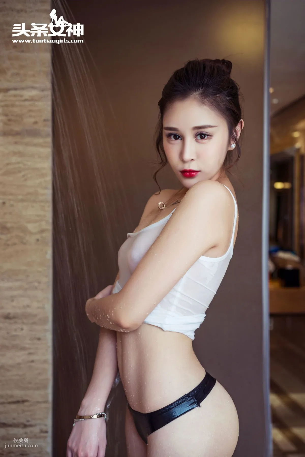 Wang Yihan, The Girl Who Perfectly Fulfills All Your Love Dreams, [TouTiao Goddess] Photo Set photo 41