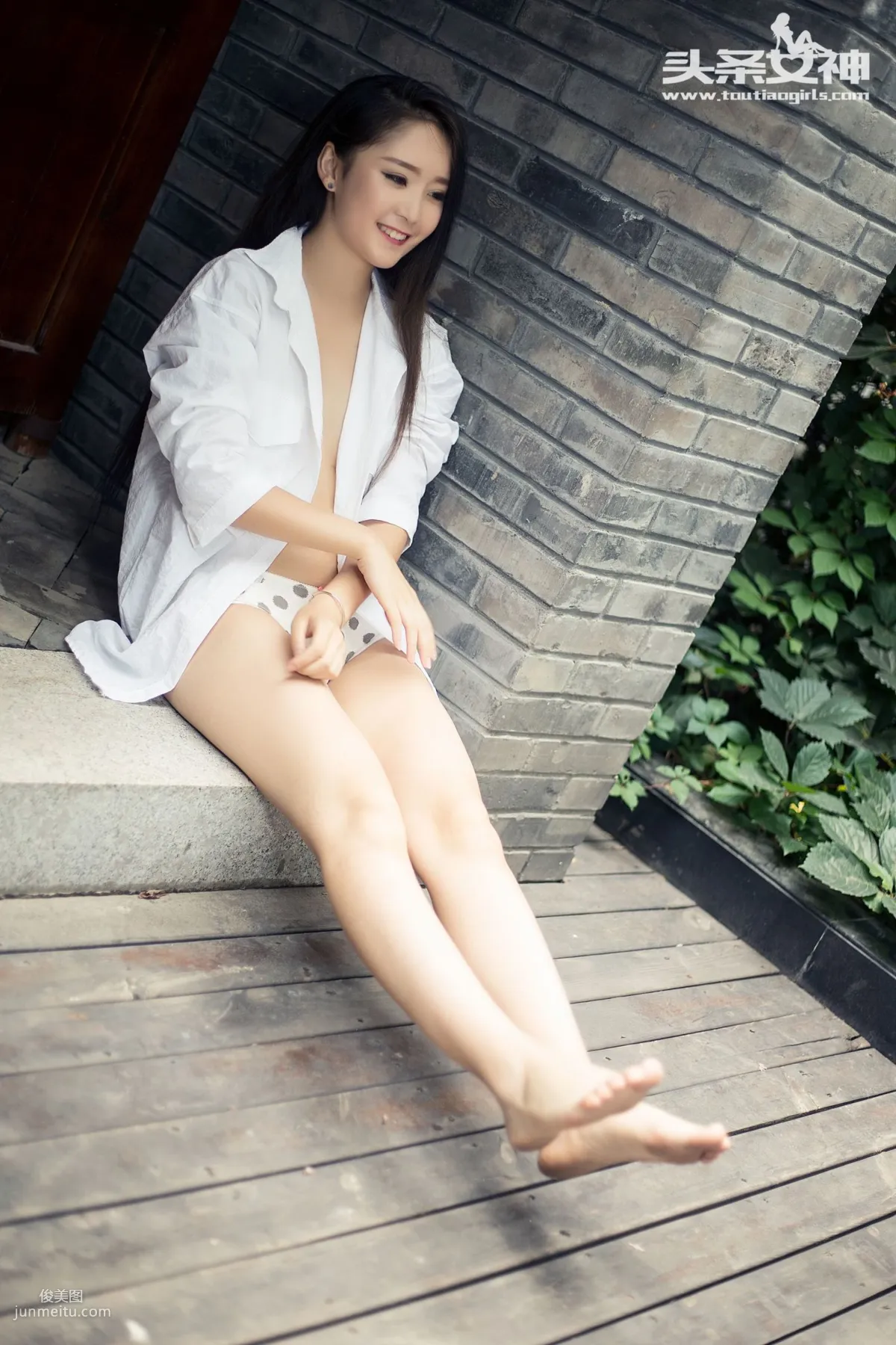 张晓雅/小雅《清纯白衬衫》 [头条女神] 写真集10