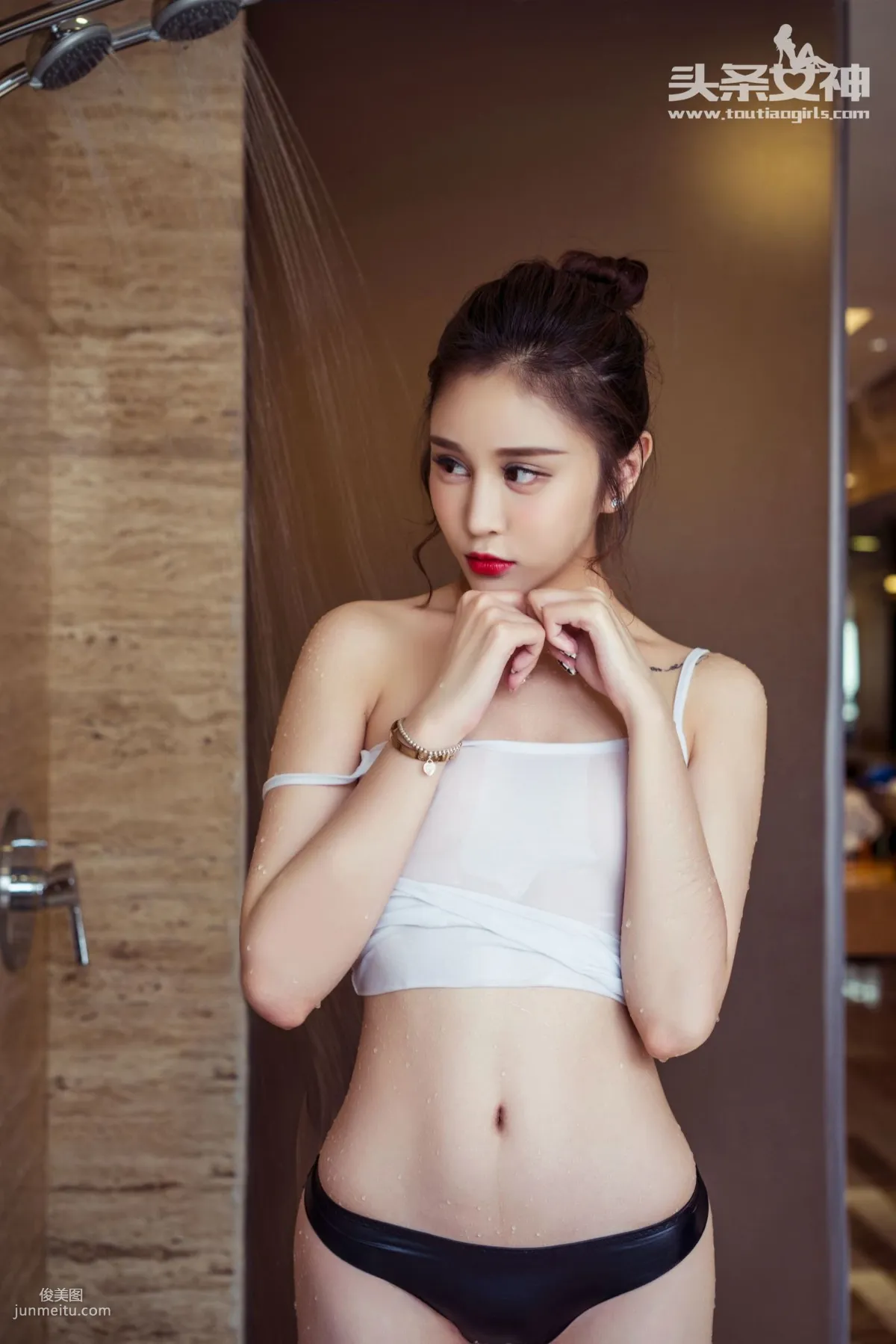Wang Yihan, The Girl Who Perfectly Fulfills All Your Love Dreams, [TouTiao Goddess] Photo Set photo 42