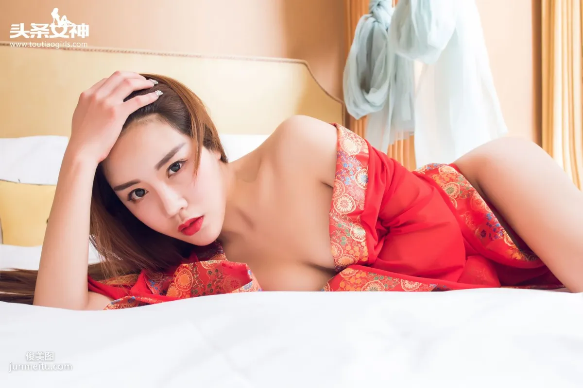 An Surui "Classical Flower Language Goddess" [TouTiao Goddess] VIP Exclusive Photo Set photo 8