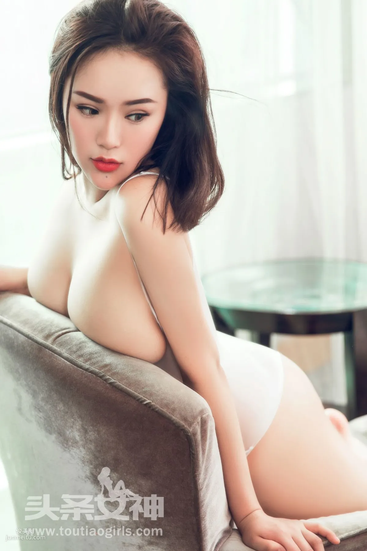 Taomei Yangzi World Big Bust High-Cut Selection [TouTiao Goddess] VIP Exclusive Photo Set photo 23