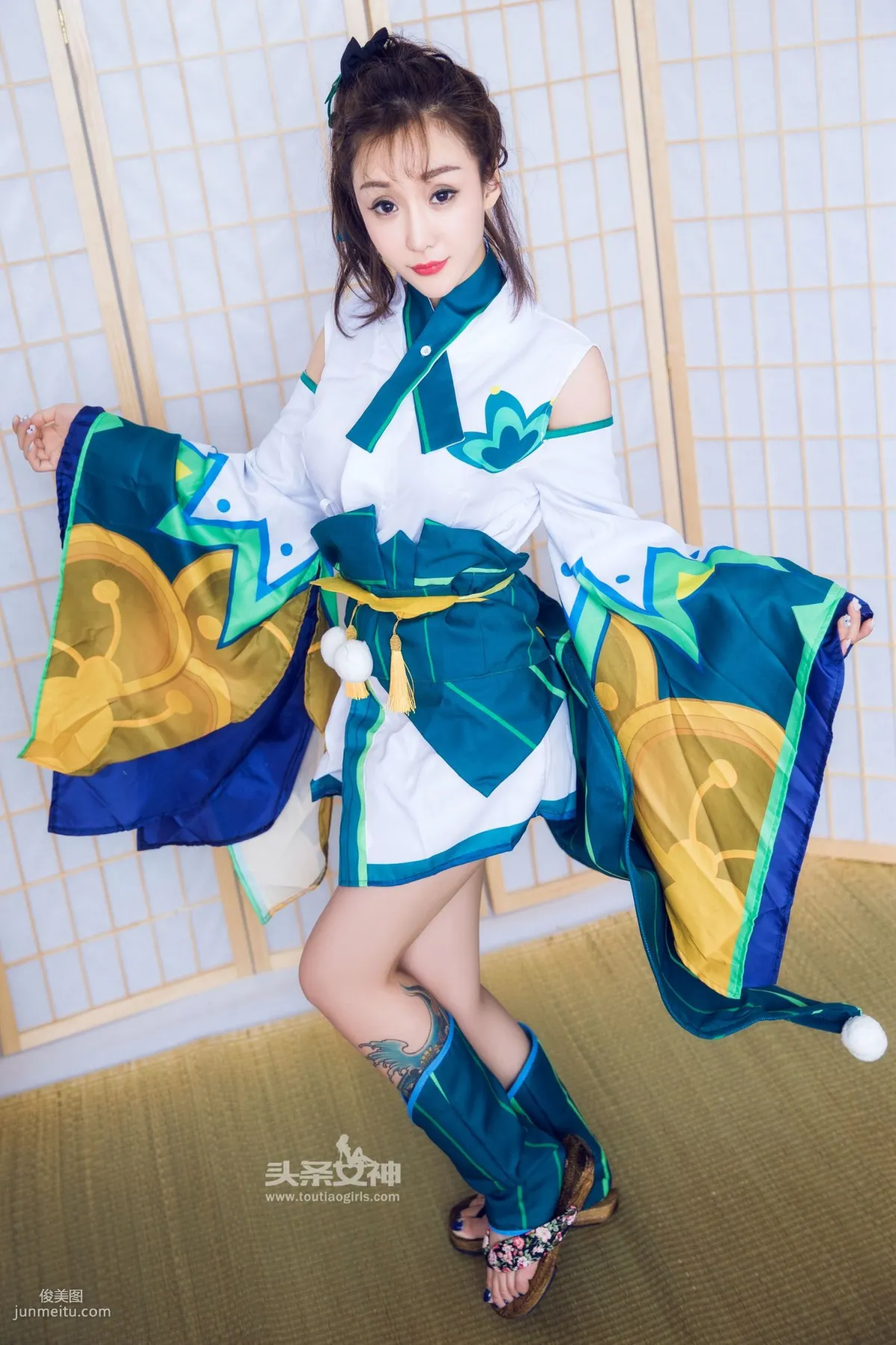 米粒兒/顧籼《禦魂瑩草COS》 [頭條女神] 寫真集 16