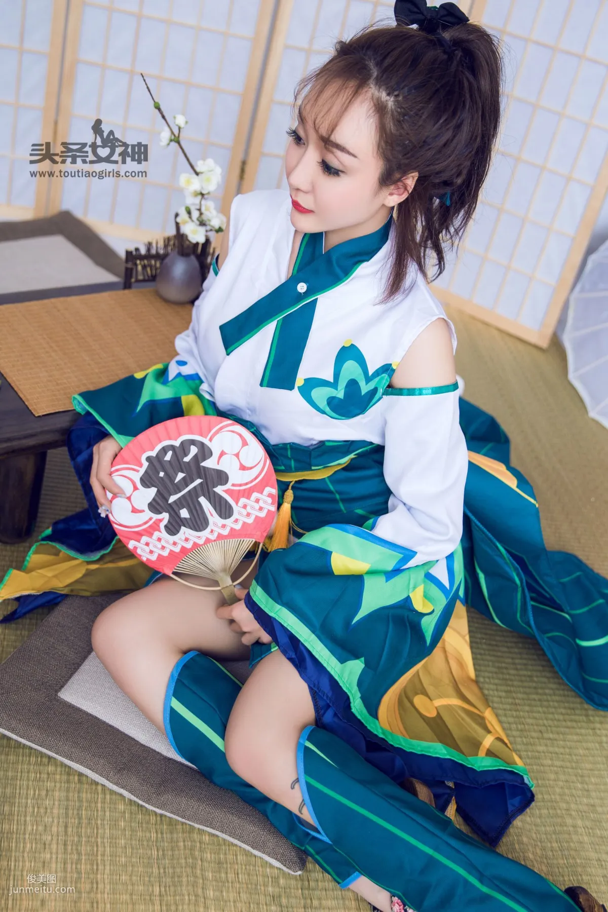 米粒兒/顧籼《禦魂瑩草COS》 [頭條女神] 寫真集 17