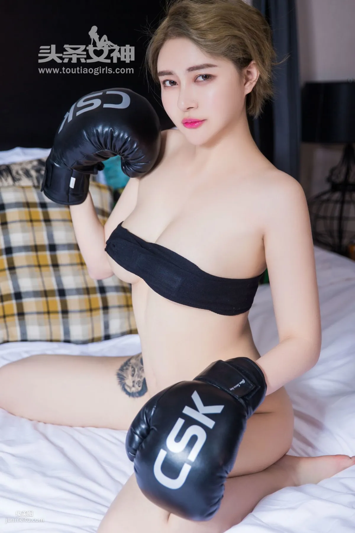 凯竹BuiBui《乳神拳王》 [头条女神] 写真集12