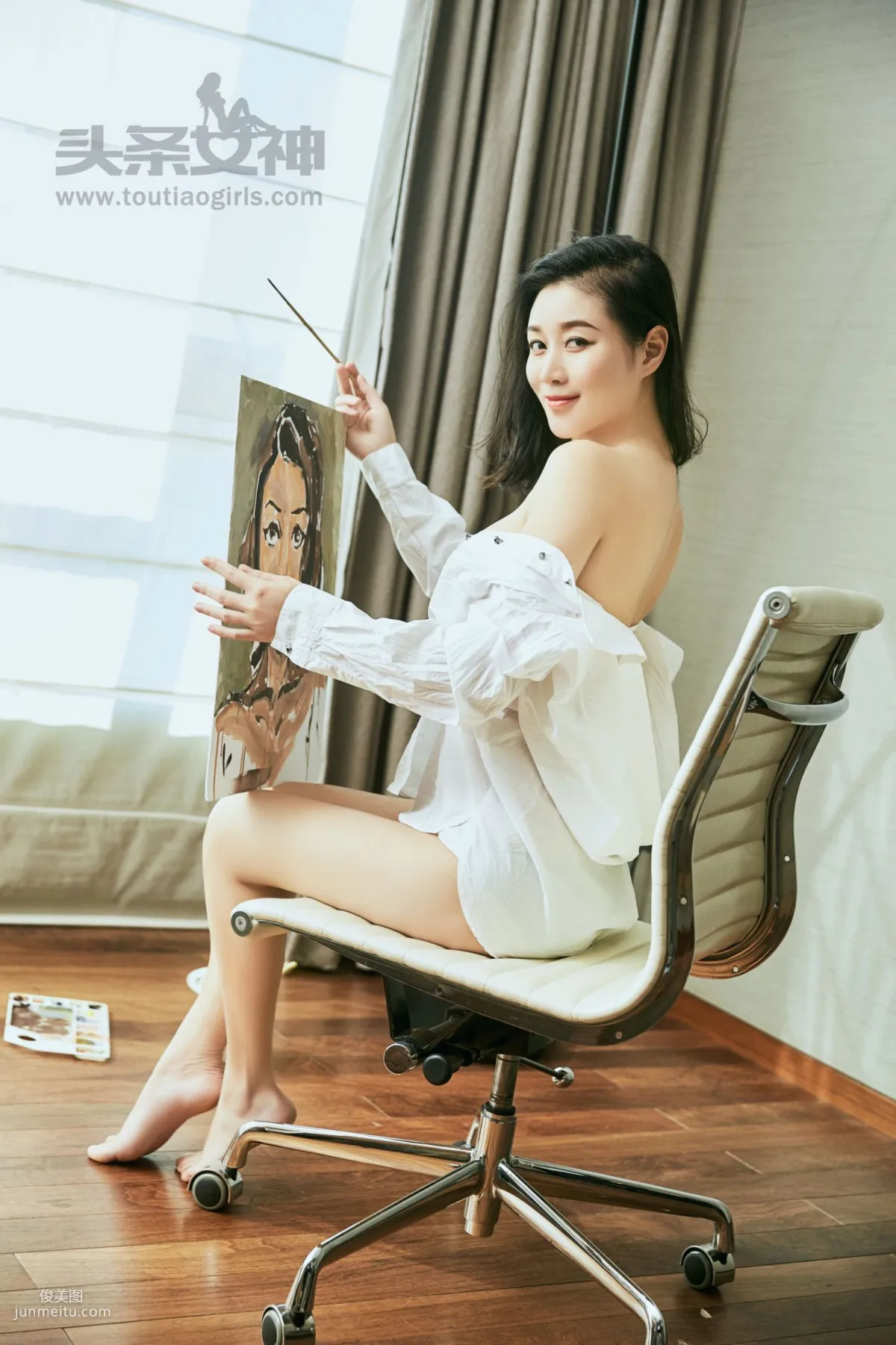 張梓然《畫中維納斯》 [頭條女神] VIP專享 寫真集 2