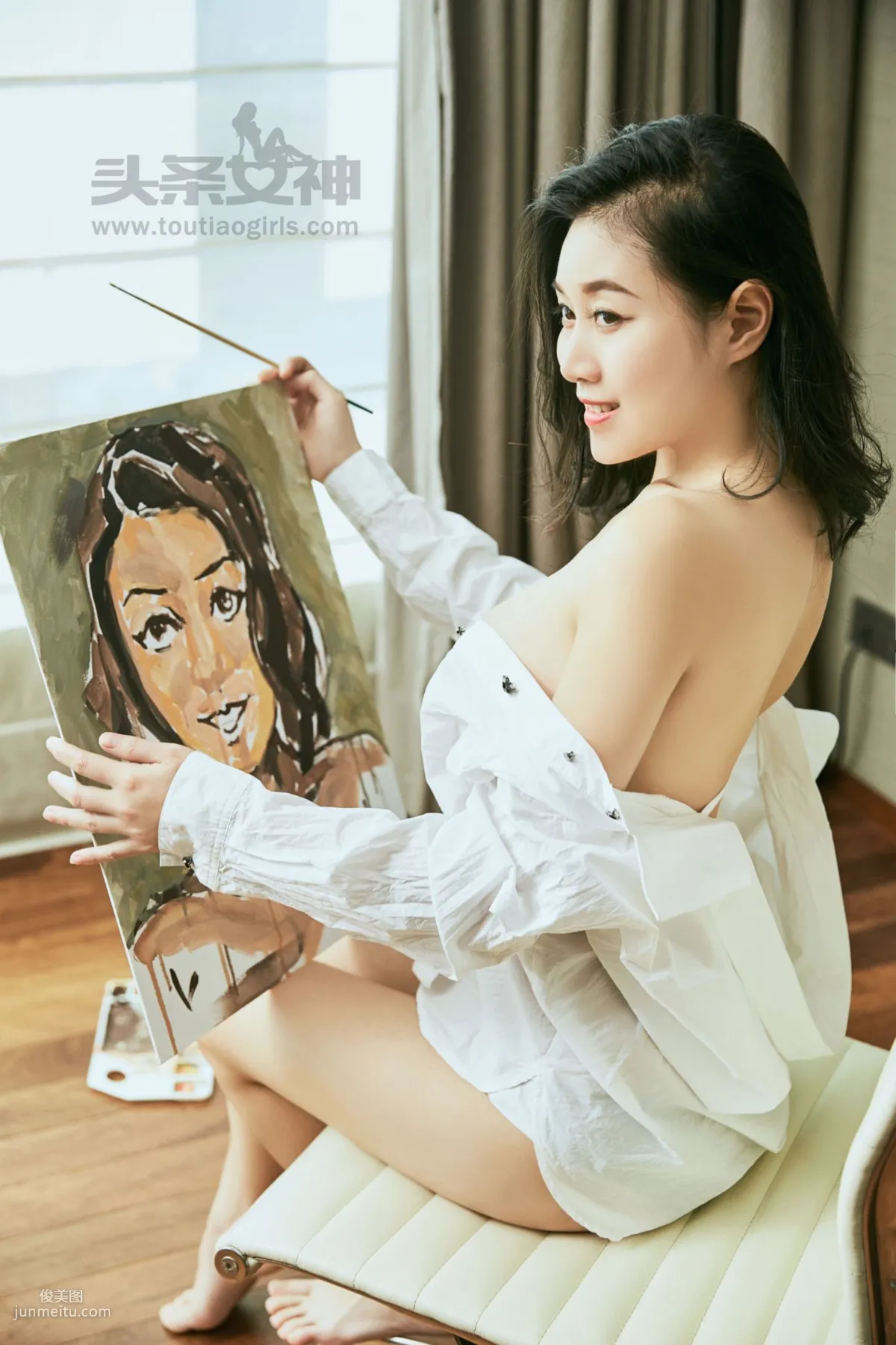 張梓然《畫中維納斯》 [頭條女神] VIP專享 寫真集 3