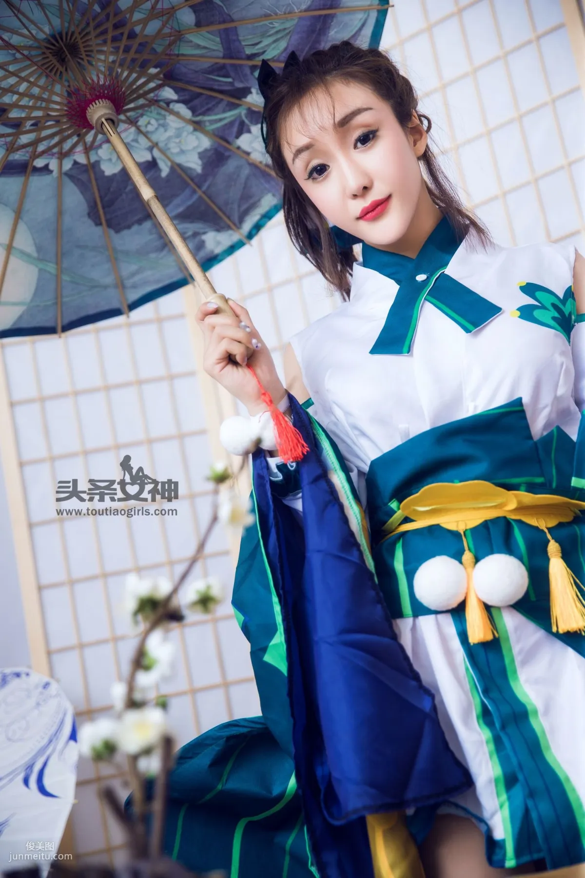米粒兒/顧籼《禦魂瑩草COS》 [頭條女神] 寫真集 11