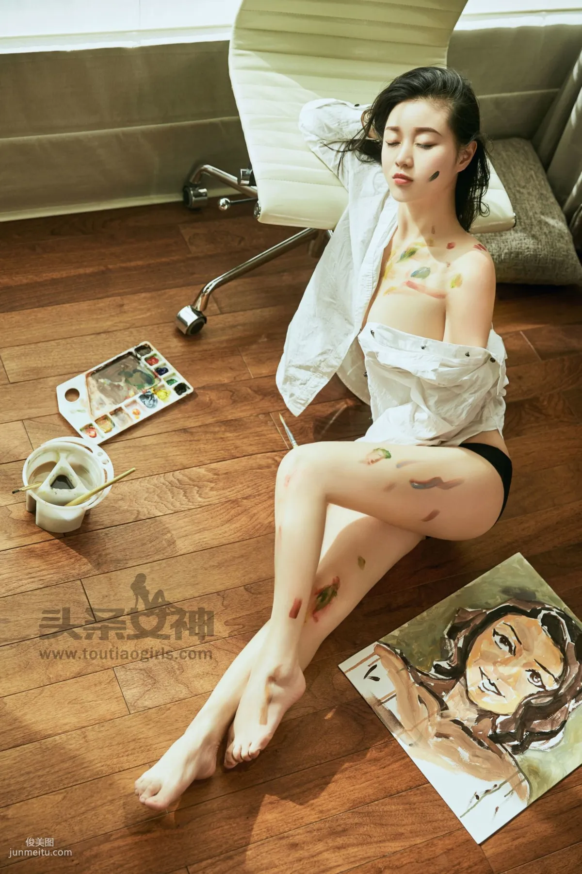 張梓然《畫中維納斯》 [頭條女神] VIP專享 寫真集 25