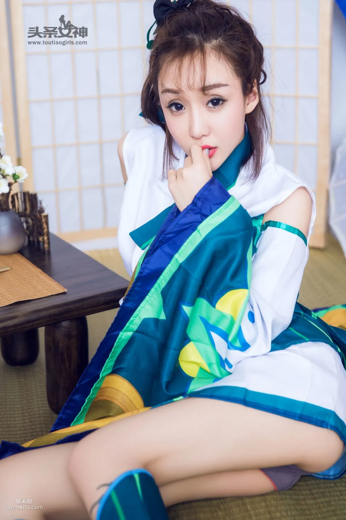 米粒兒/顧籼《禦魂瑩草COS》 [頭條女神] 寫真集 19