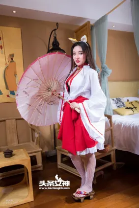 李梓熙《白桂院凜凜蝶 九尾狐狸COS》 [頭條女神] VIP專享 寫真集