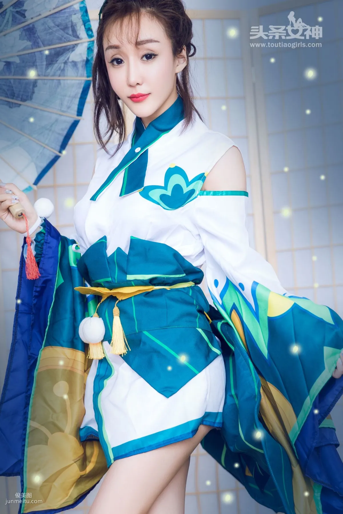 米粒兒/顧籼《禦魂瑩草COS》 [頭條女神] 寫真集 14