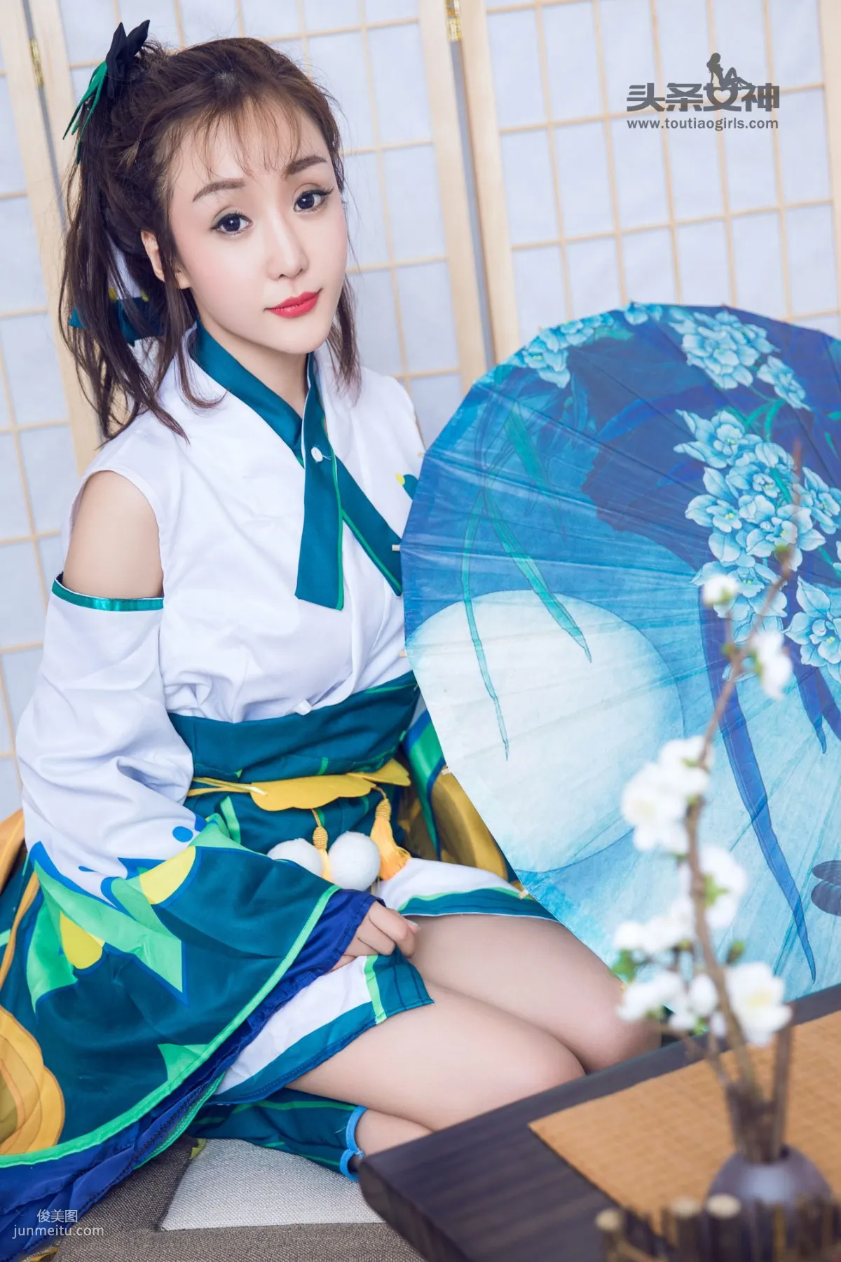 米粒兒/顧籼《禦魂瑩草COS》 [頭條女神] 寫真集 13