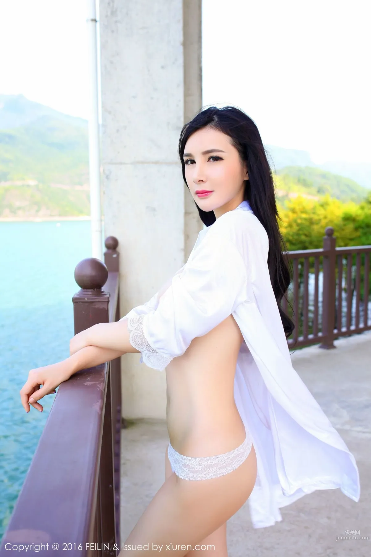Gu Xinyi 'Mature Goddess Charm, Fully Showing Hot Temptation' [FeiLin] Vol.054 Photo Set photo 33