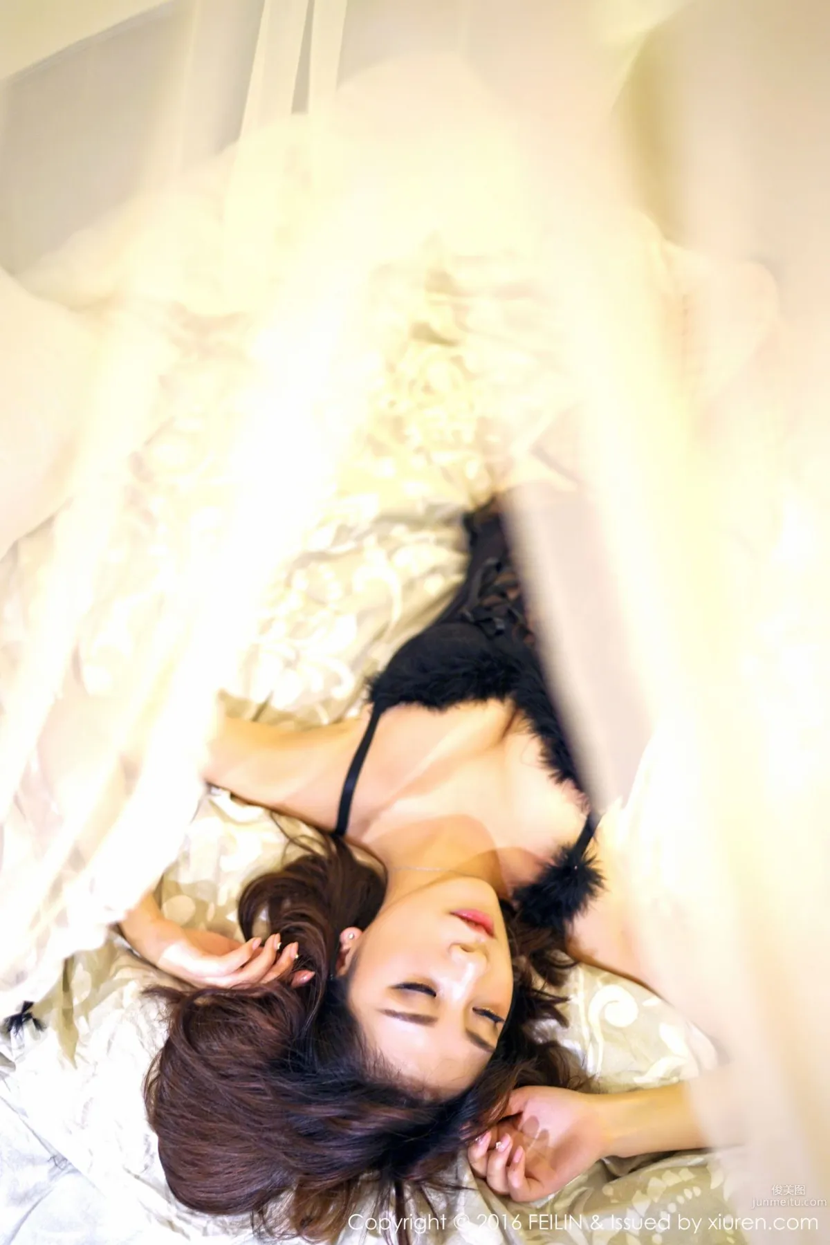 Liumang Xiaowu Nv "3 Sets of Sexy Lingerie" [FeiLin] Vol.064 Photo Set photo 10