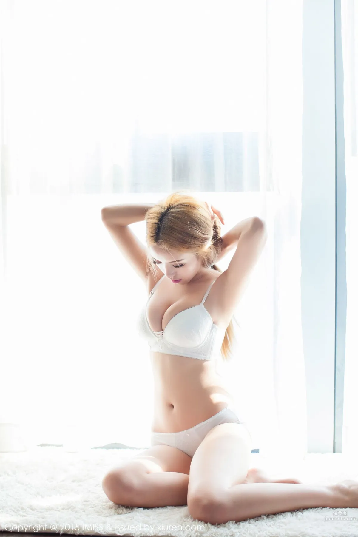 Chen Siqi Art White Dress and Lingerie Series [IMISS] Vol.052 Photo Set photo 28