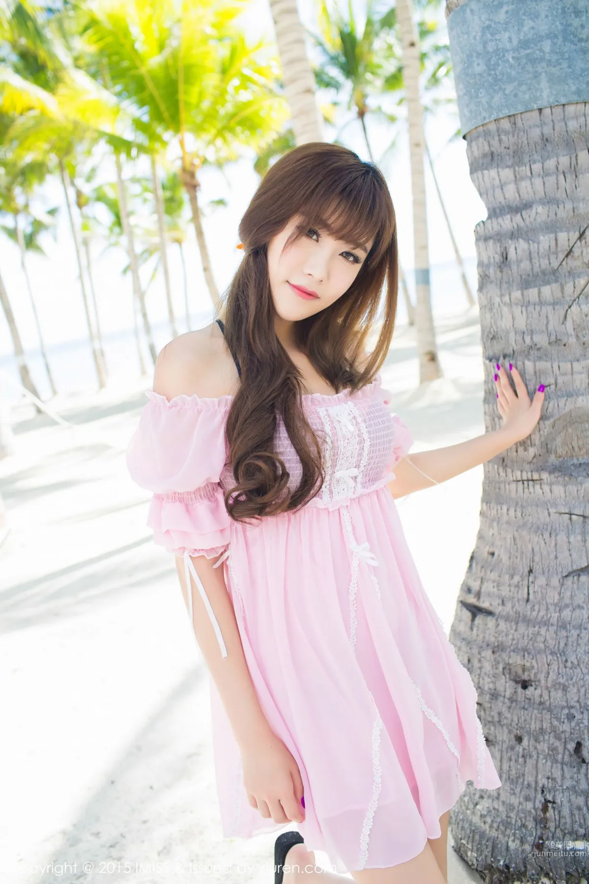 Cheng Xiaofan, Fresh Denim Hot Pants + Bikini [IMISS] Vol.055 Photo Set photo 27