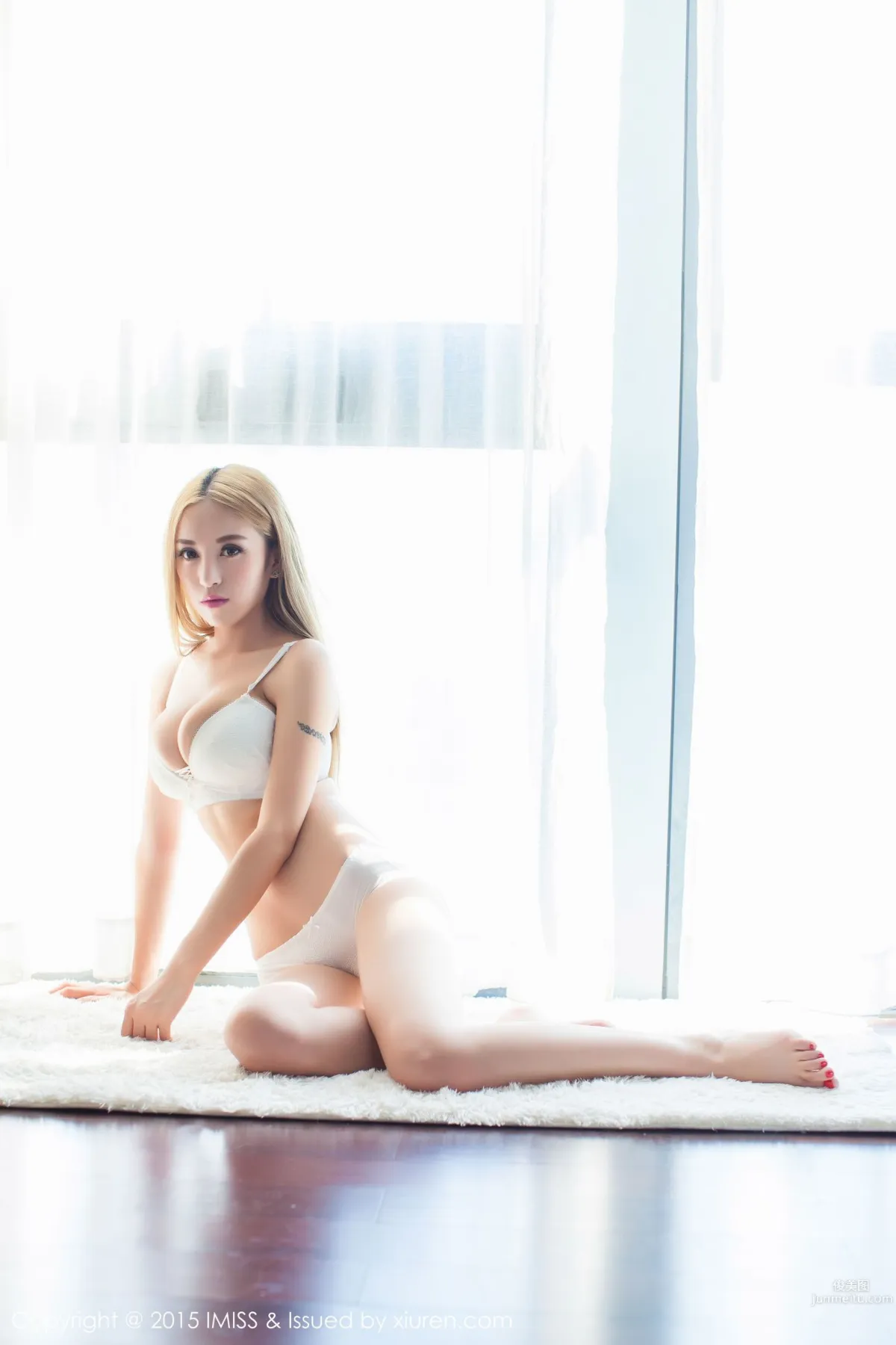 Chen Siqi Art White Dress and Lingerie Series [IMISS] Vol.052 Photo Set photo 24