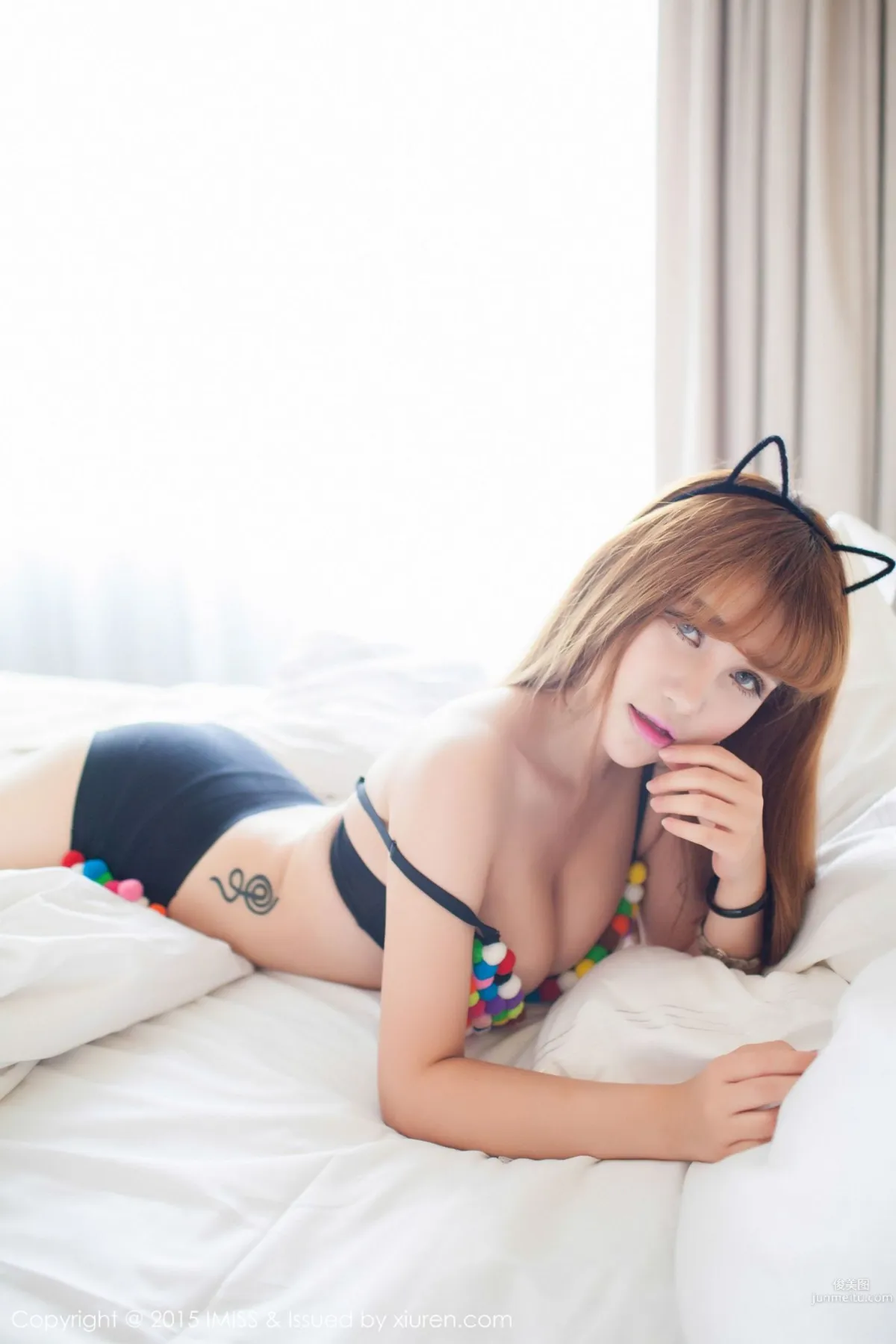 LalaBaby Lala Beautiful Bust Catwoman Swimsuit [IMISS] Vol.025 Photo Set photo 14