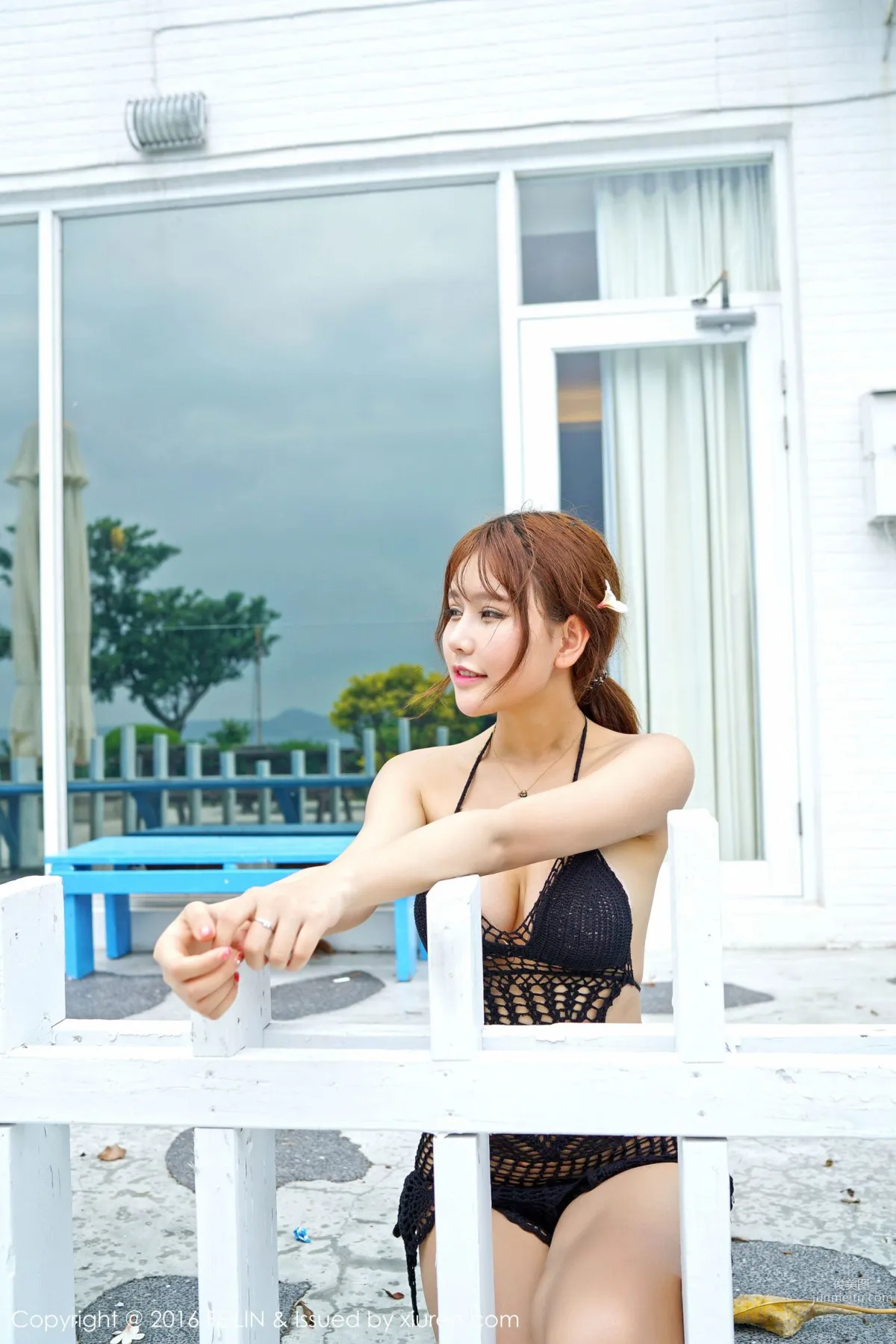 Milk Chuchu, 2 Sets of Underwear + Fresh and Sweet Outfit [FeiLin] Vol.048 Photo Set photo 38