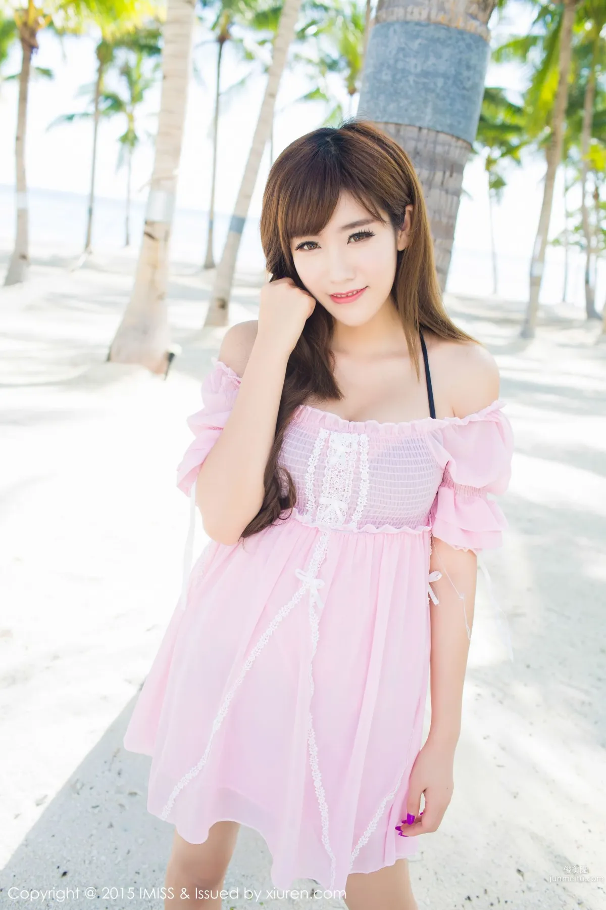 Cheng Xiaofan, Fresh Denim Hot Pants + Bikini [IMISS] Vol.055 Photo Set photo 25
