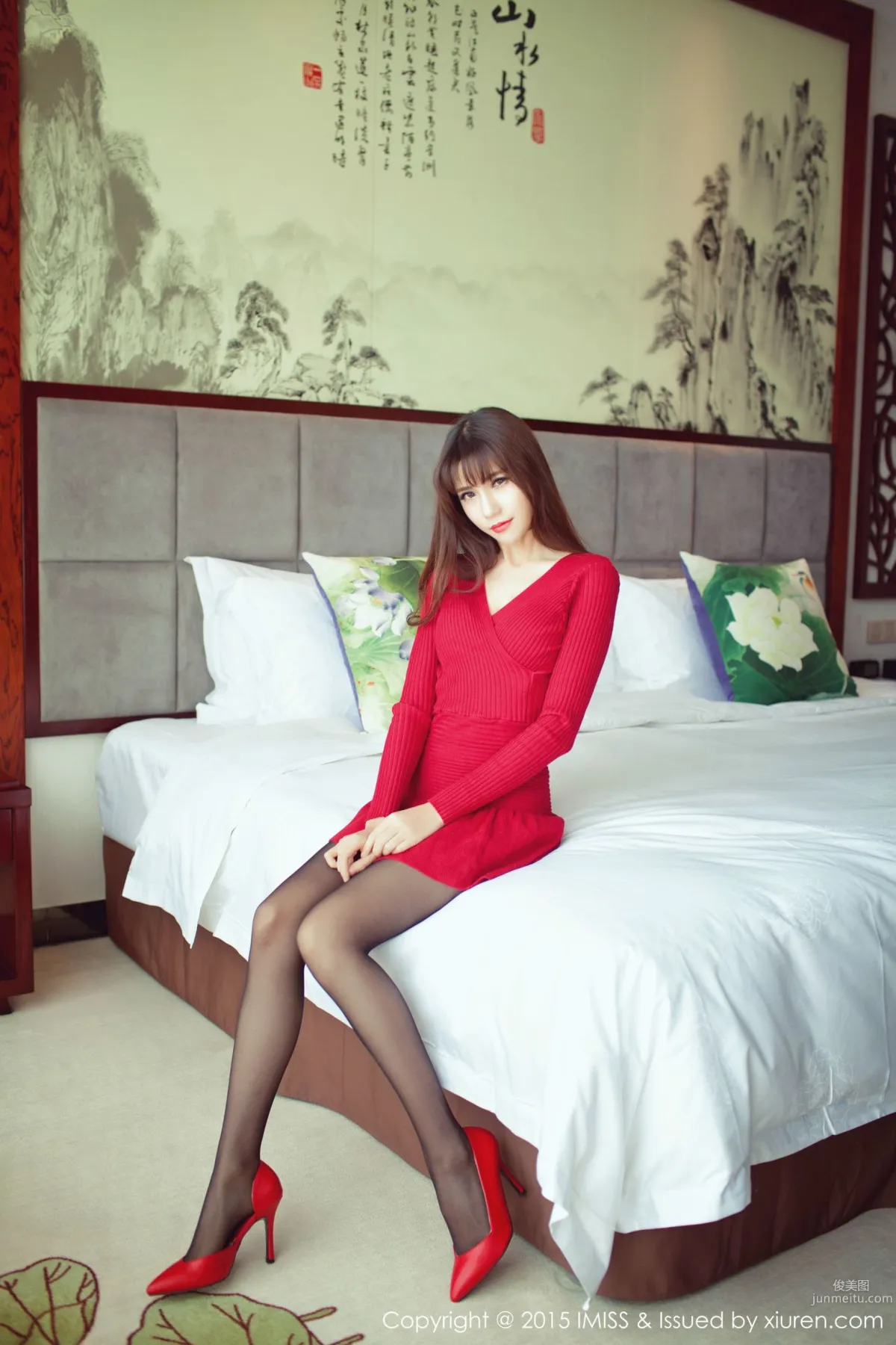 Elegant Beauty @Sandy Chen Tianyang, Same Journey Travel Shoot [IMISS] Vol.011 Photo Set photo 8