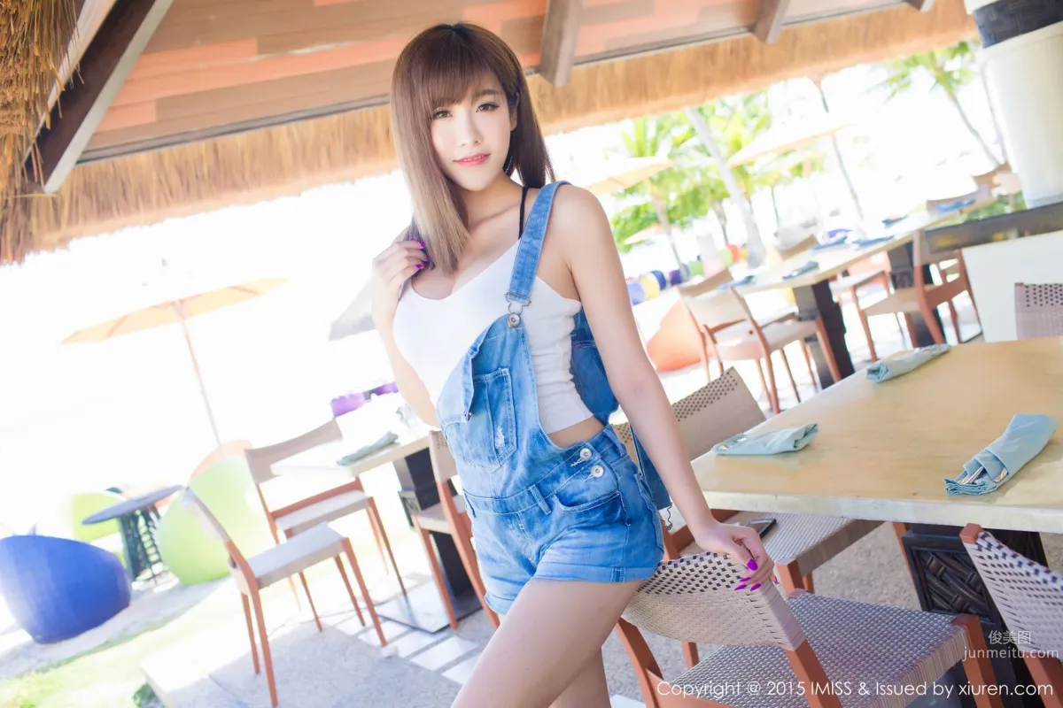 Cheng Xiaofan, Fresh Denim Hot Pants + Bikini [IMISS] Vol.055 Photo Set photo 18