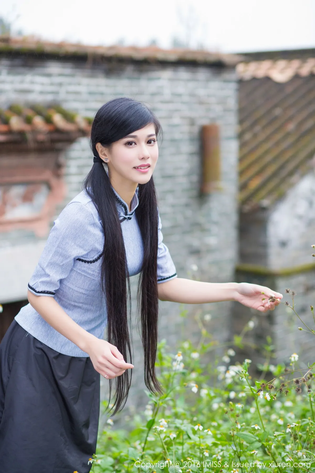 王曼妮、譚小雅《古典旗袍系列》[愛蜜社IMiss] Vol.070 寫真集 35
