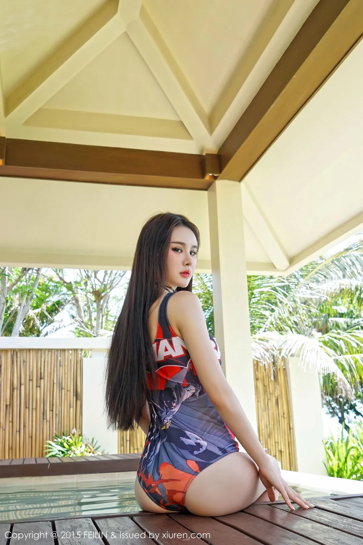 Cheryl Qingshu, Bohol Travel Shoot, Bikini Wet Body [FeiLin] Vol.018 Photo Set photo 4