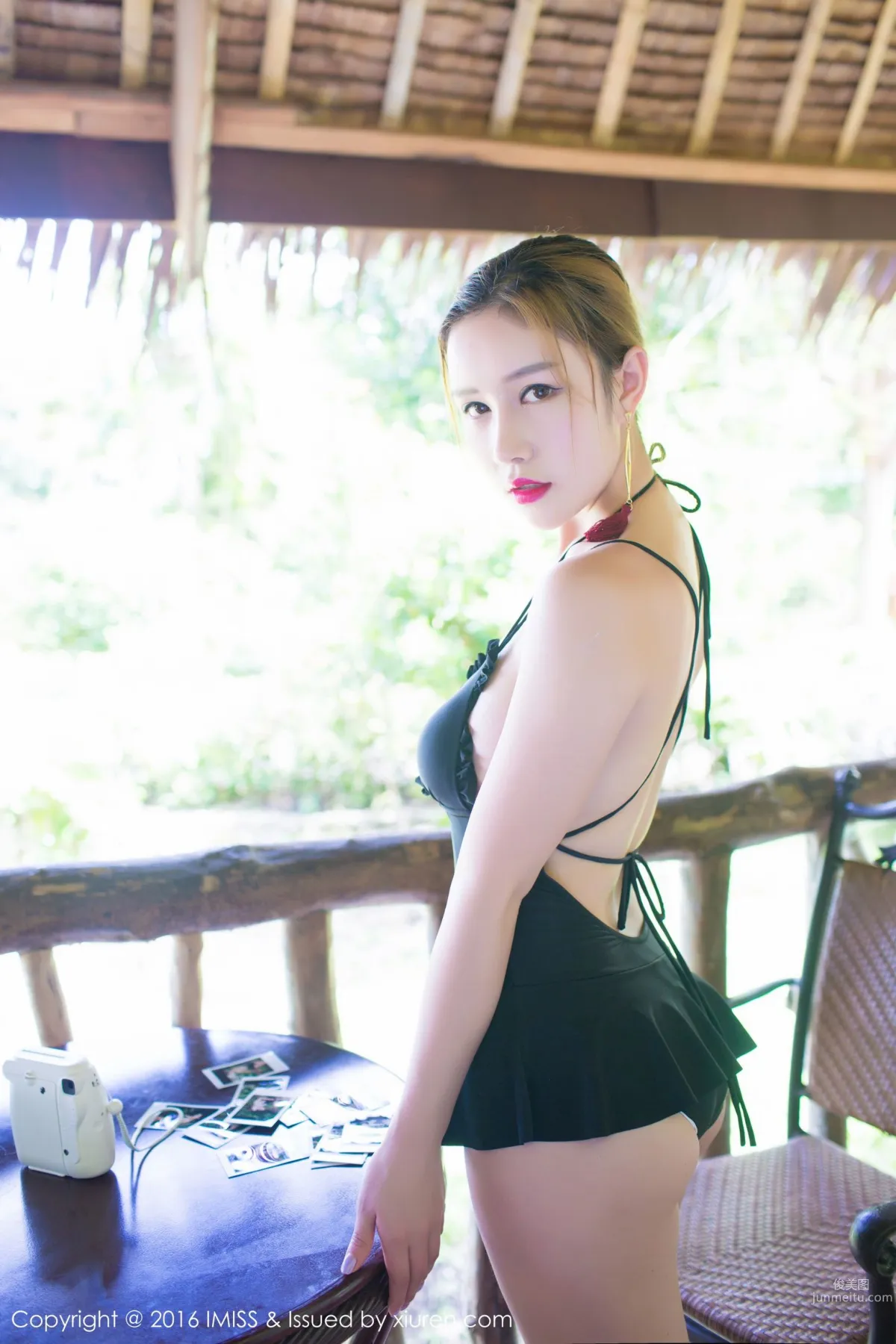 Yu Ji Una "Fair Skin, Big Bust About to Burst Out" [IMISS] Vol.061 Photo Set photo 34
