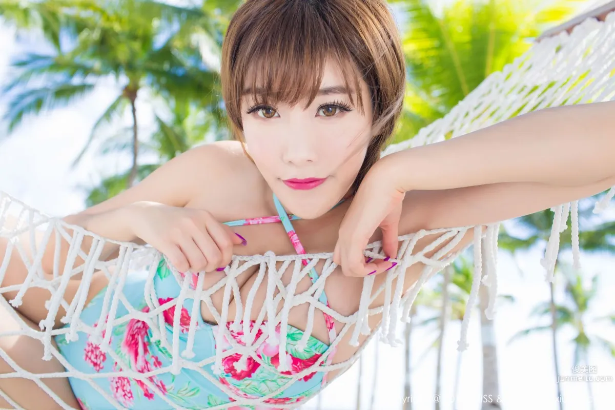 Cheng Xiaofan, Fresh Denim Hot Pants + Bikini [IMISS] Vol.055 Photo Set photo 29