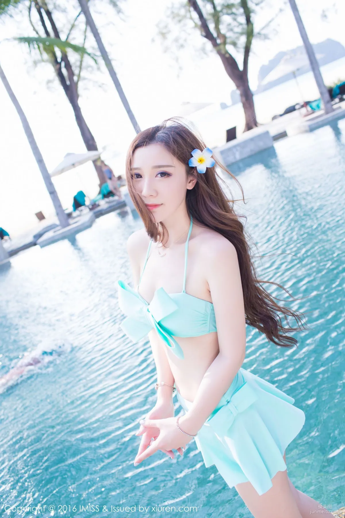 Miaomiao Mengmeng Da, Top Goddess Fresh Swimwear Series [IMISS] Vol.084 Photo Set photo 36