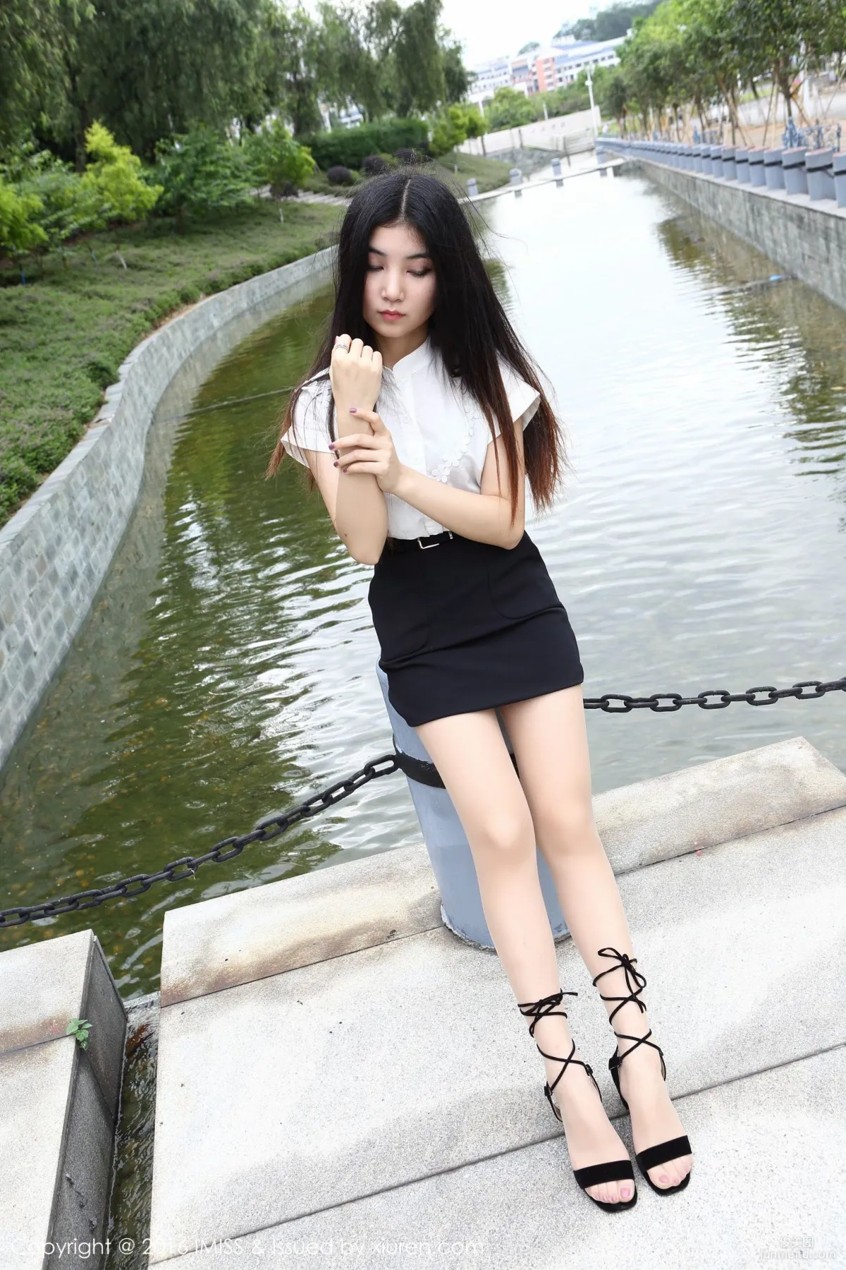 Winki Siji, 3 Sets of Outdoor Stockings Legs [IMISS] Vol.095 Photo Set photo 26