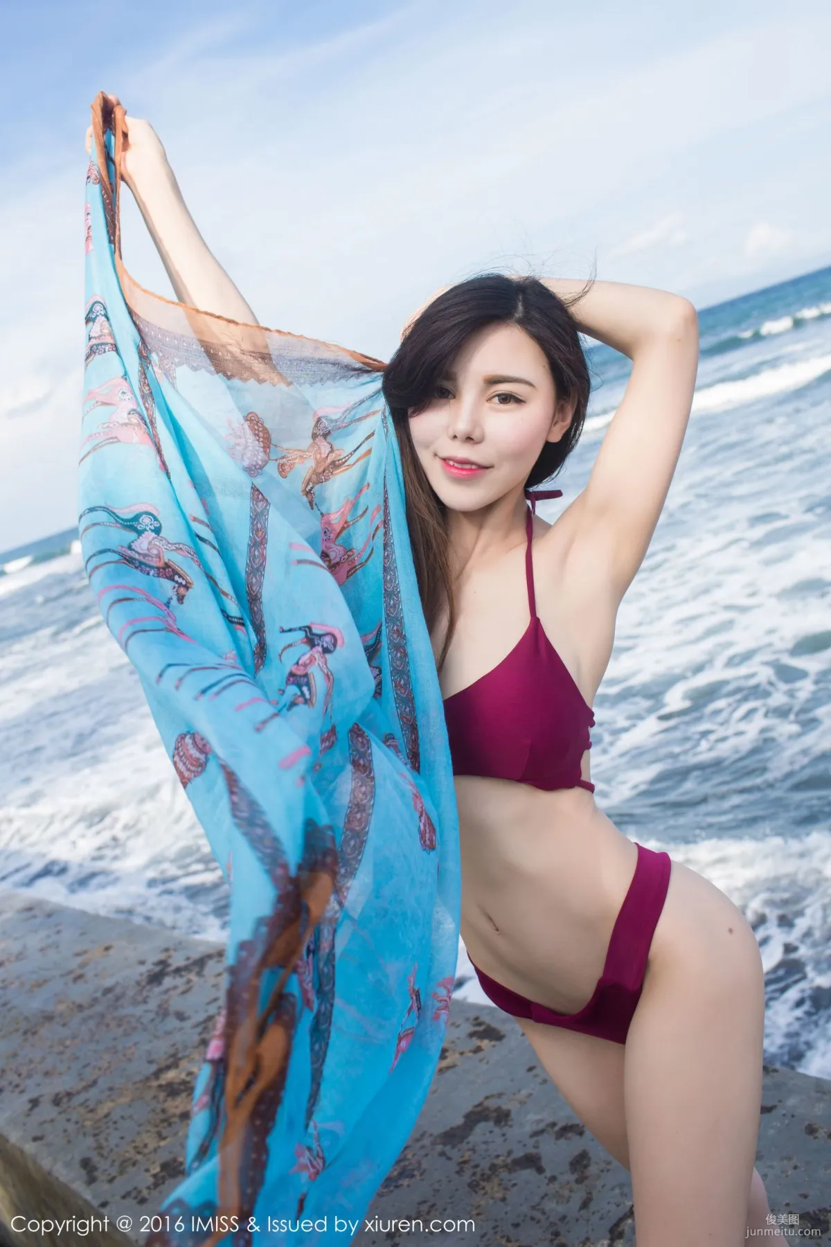 Shen Jiaxi, Bali Travel Shoot School Swimsuit + Bikini [IMISS] Vol.109 Photo Set photo 49