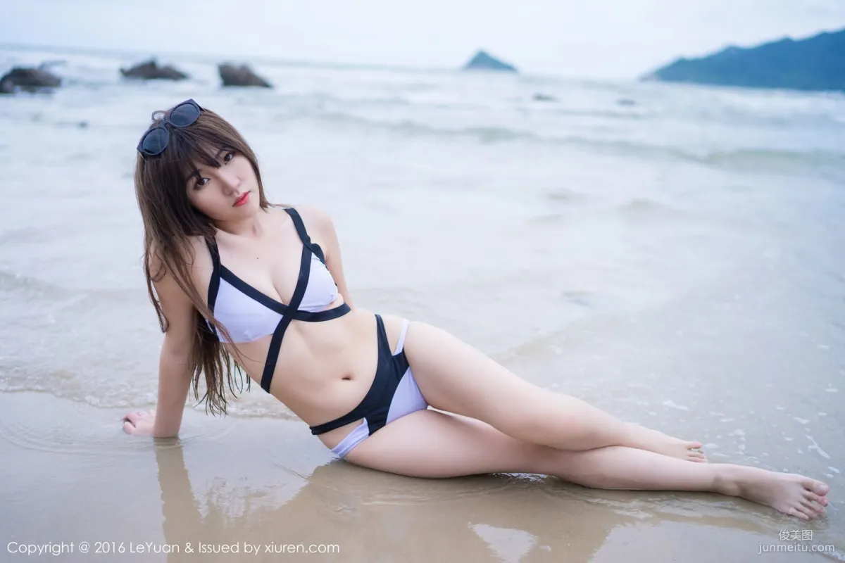 Leng Buding, Bikini + White Shirt Temptation [LeYuan] Vol.012 Photo Set photo 43