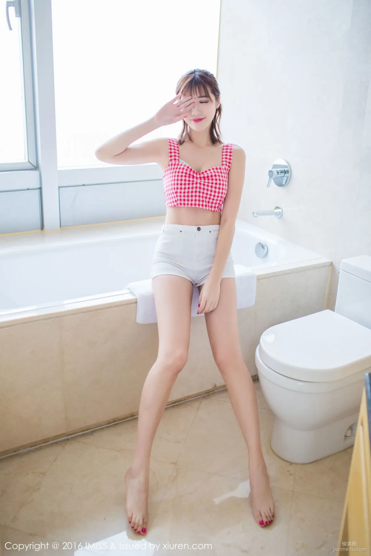 Sandy Chen Tianyang, Hot Pants + Sexy Lace + White Shirt [IMISS] Vol.072 Photo Set photo 34