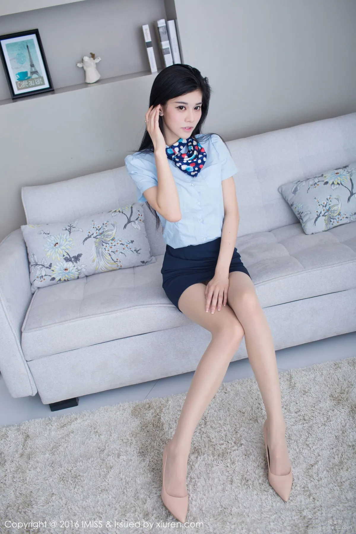 Panadol Ya, Maid Outfit + OL Outfit [IMISS] Vol.099 Photo Set photo 51