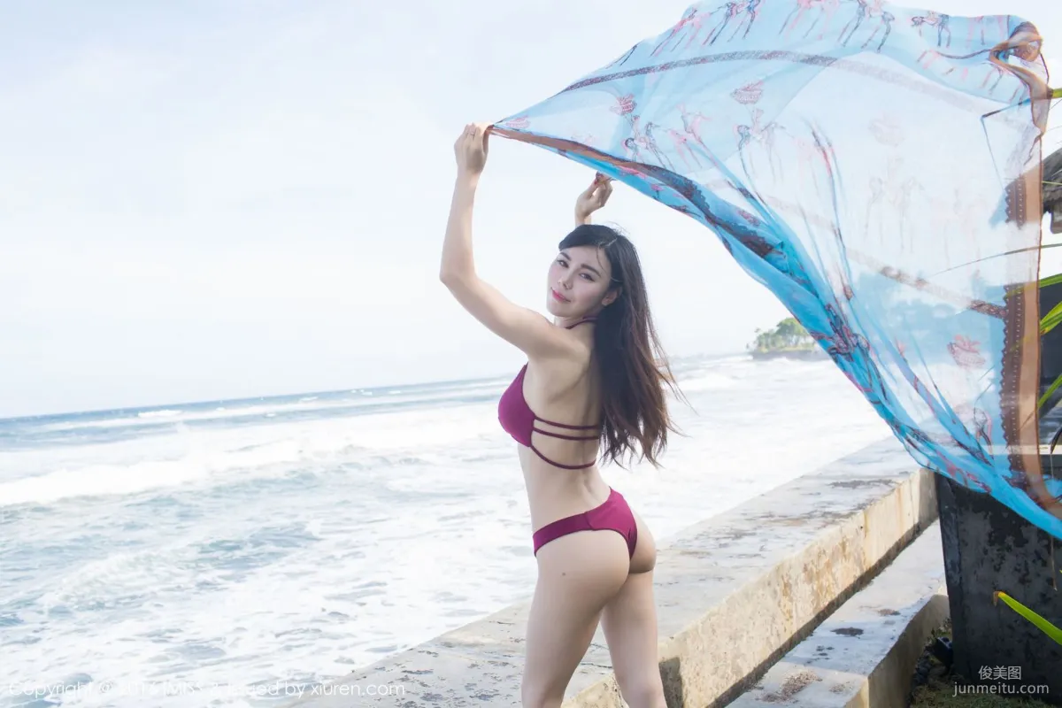 Shen Jiaxi, Bali Travel Shoot School Swimsuit + Bikini [IMISS] Vol.109 Photo Set photo 43