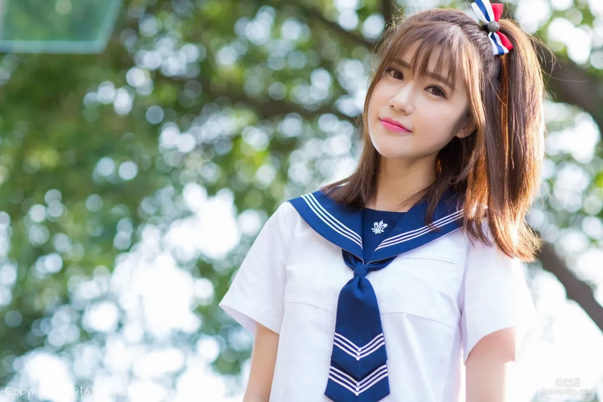 Sandy Chen Tianyang, Pure School Uniform Series + Sexy Bikini [IMISS] Vol.134 Photo Set photo 4