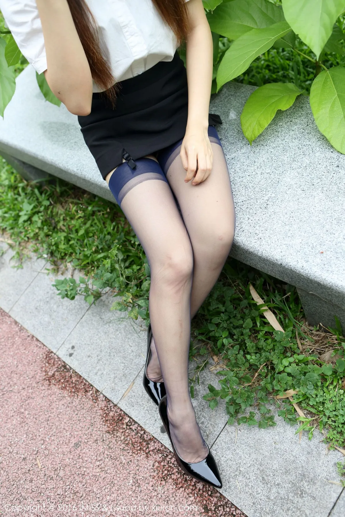 Winki Siji, OL Stockings Legs Street Snap + Qipao Stockings Series [IMISS] Vol.098 Photo Set photo 68