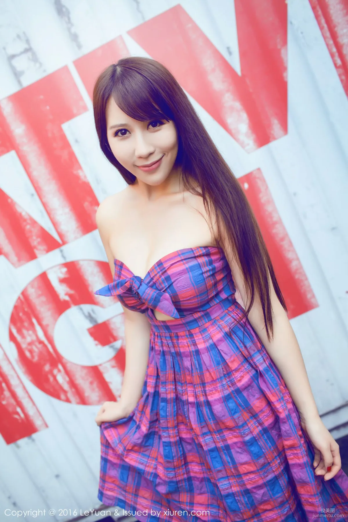 Ai Wei 'Fresh and Light Street Snap Series' [LeYuan] Vol.020 Photo Set photo 38